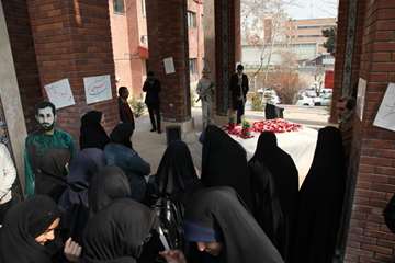 مراسم سالگرد تدفین شهدای گمنام دانشگاه 